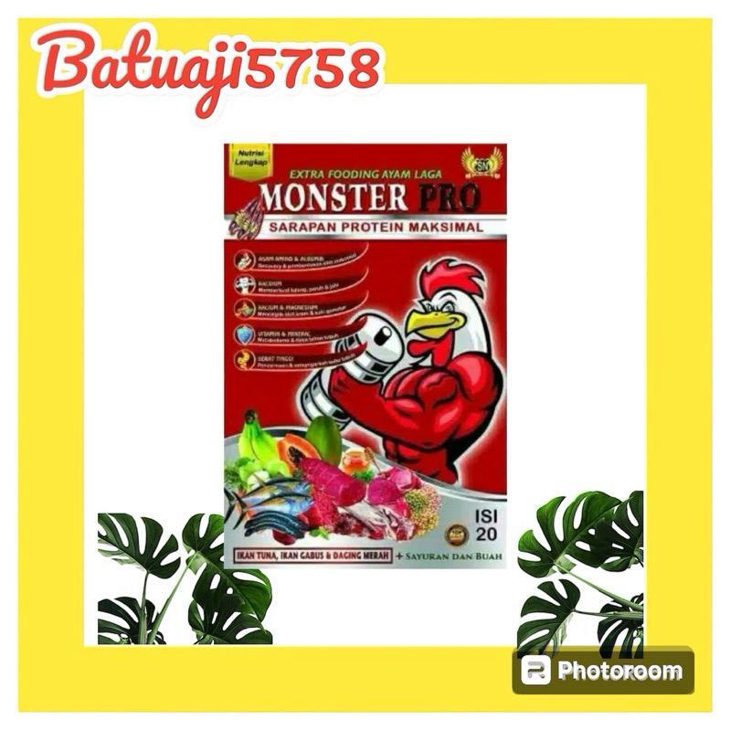 MONSTER PRO SN JAMU AYAM SASANA NGAPAK MOSTER PRO SN PROTEIN HERBAL AYAM