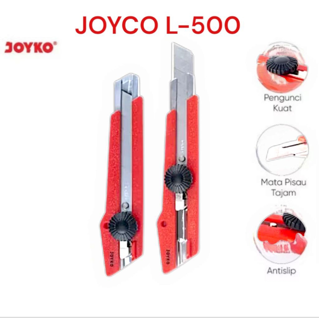 

CUTTER JOYCO BESAR L-500 GRATIS 1 CUBE CUTTER BLADE L-150