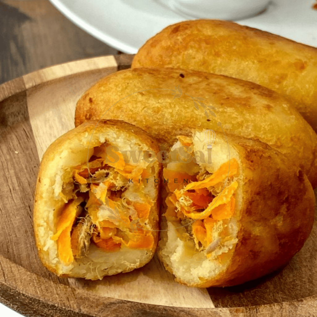 

Kroket Kentang Frozen isian Wortel Daging isi 5