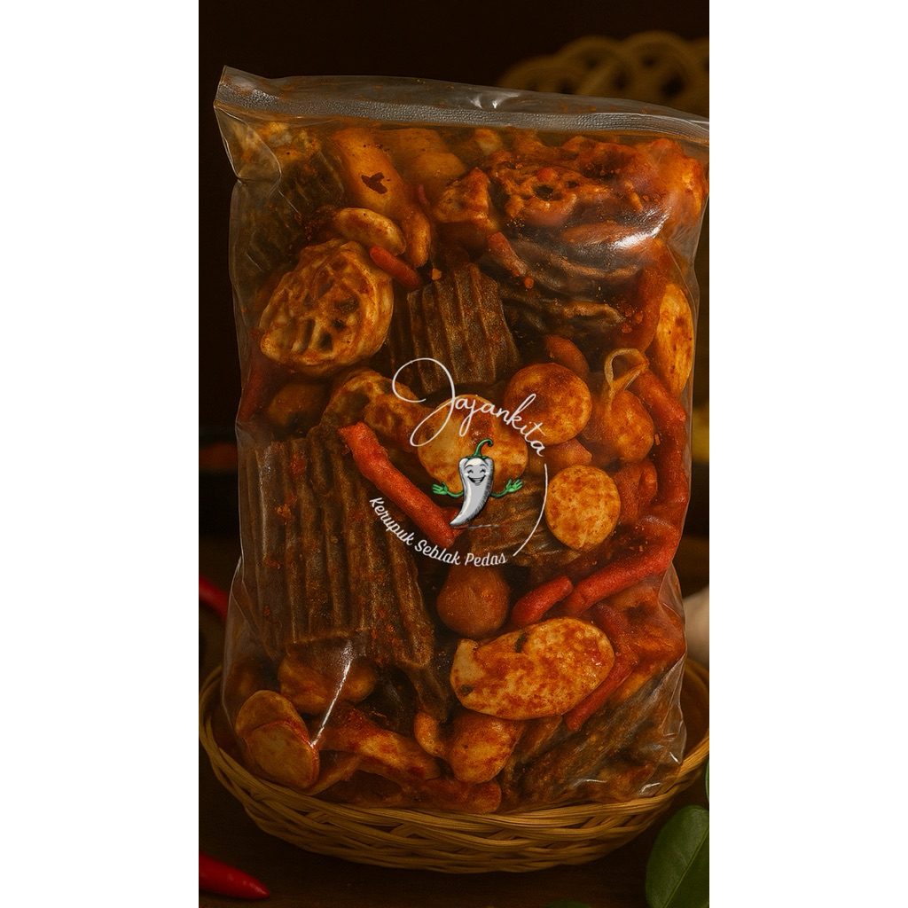

KERUPUK SEBLAK MIX PEDAS