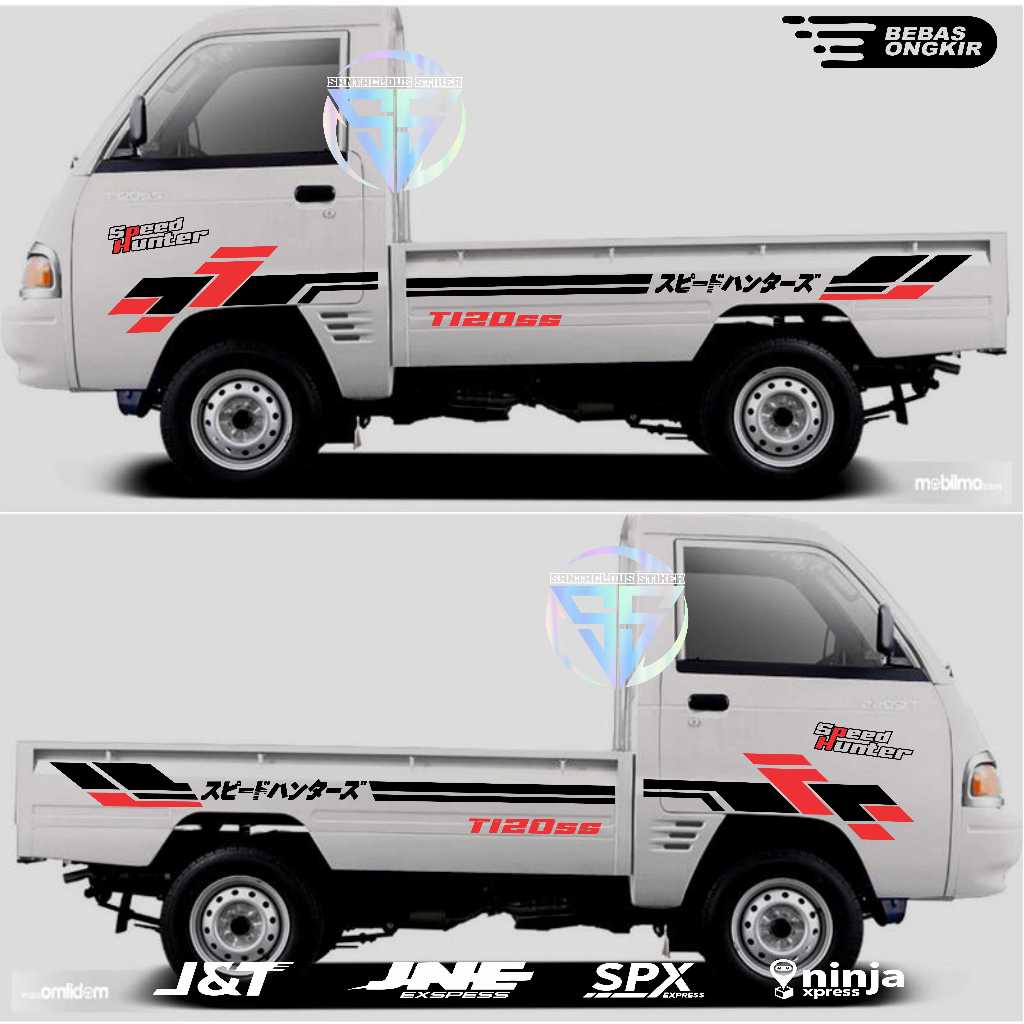 STIKER CUTTING MOBIL PICK UP CARRY FUTURA