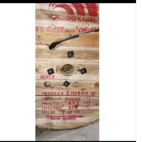 Kabel SR Twisted Merindo 2x25 harga Meteran