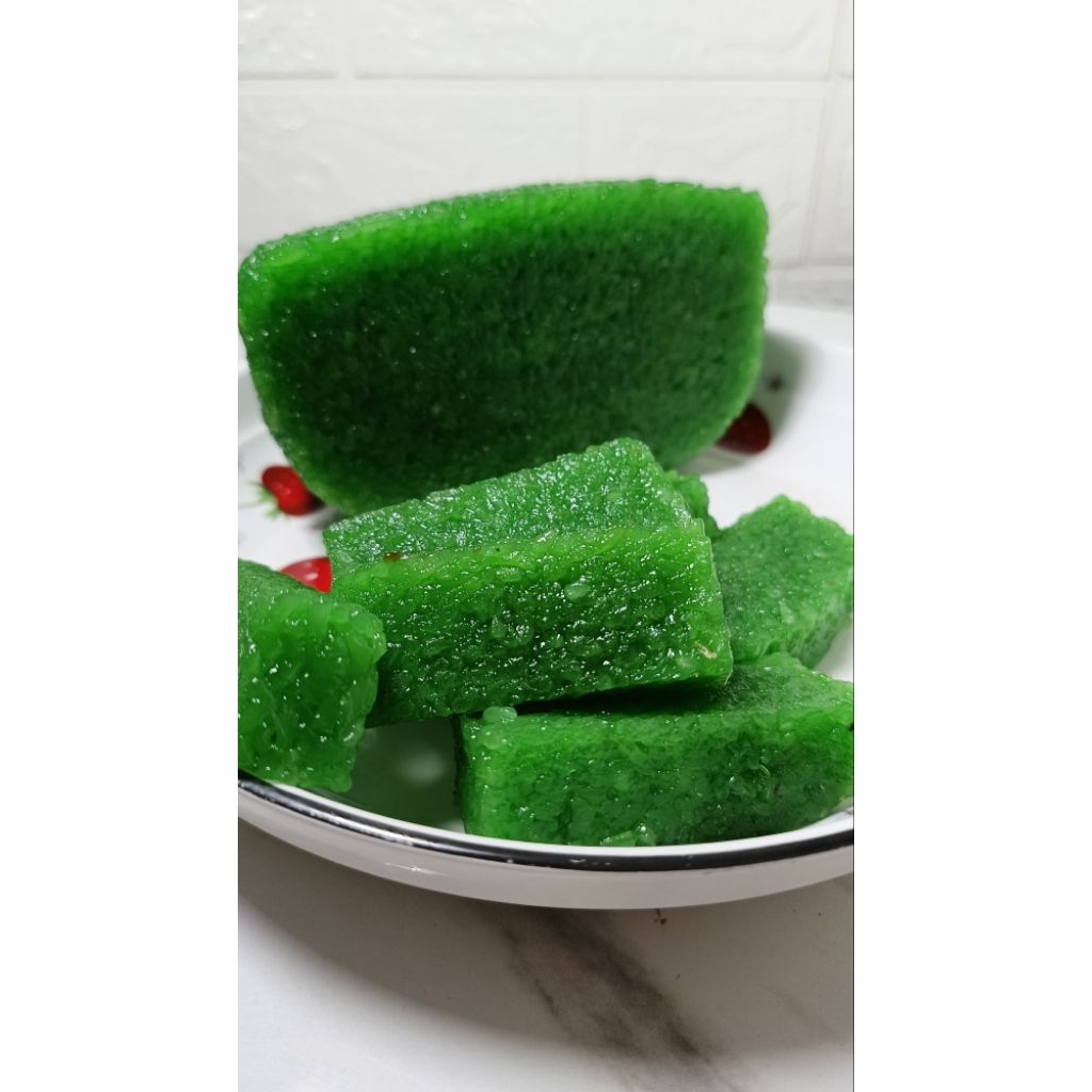 

Ketan salak (Wajik Hijau Pandan) "500gr" Khas Blitar