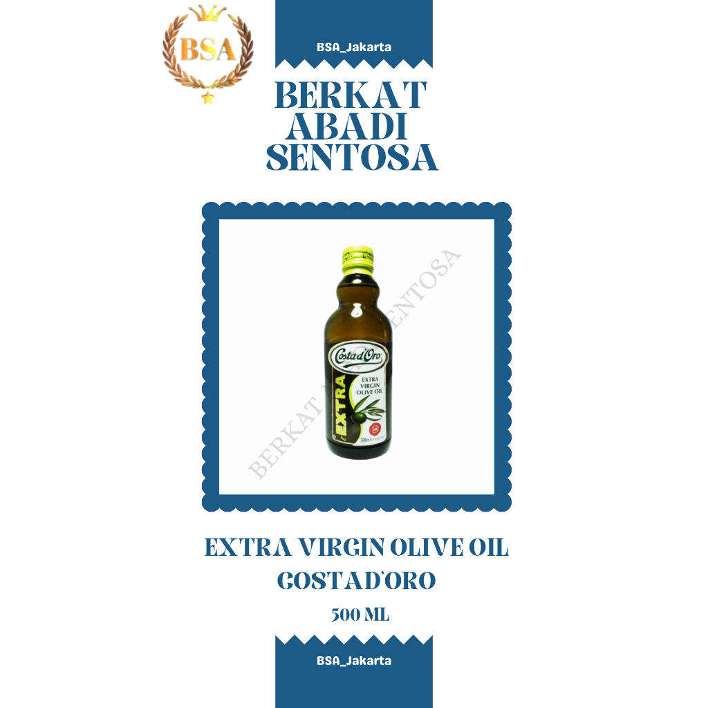 

EXTRA VIRGIN OLIVE OIL COSTAD’ORO (500 ML)