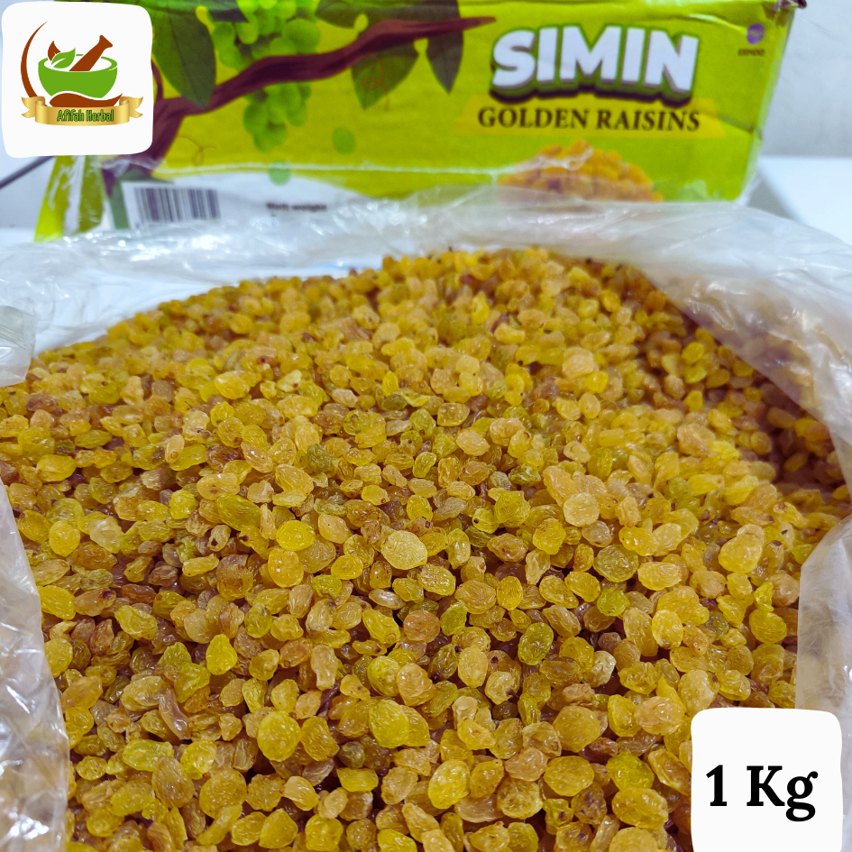 

Kismis Manis Golden Raisins | Anggur Kismis Simin | Oleh Oleh khas Timur Tengah