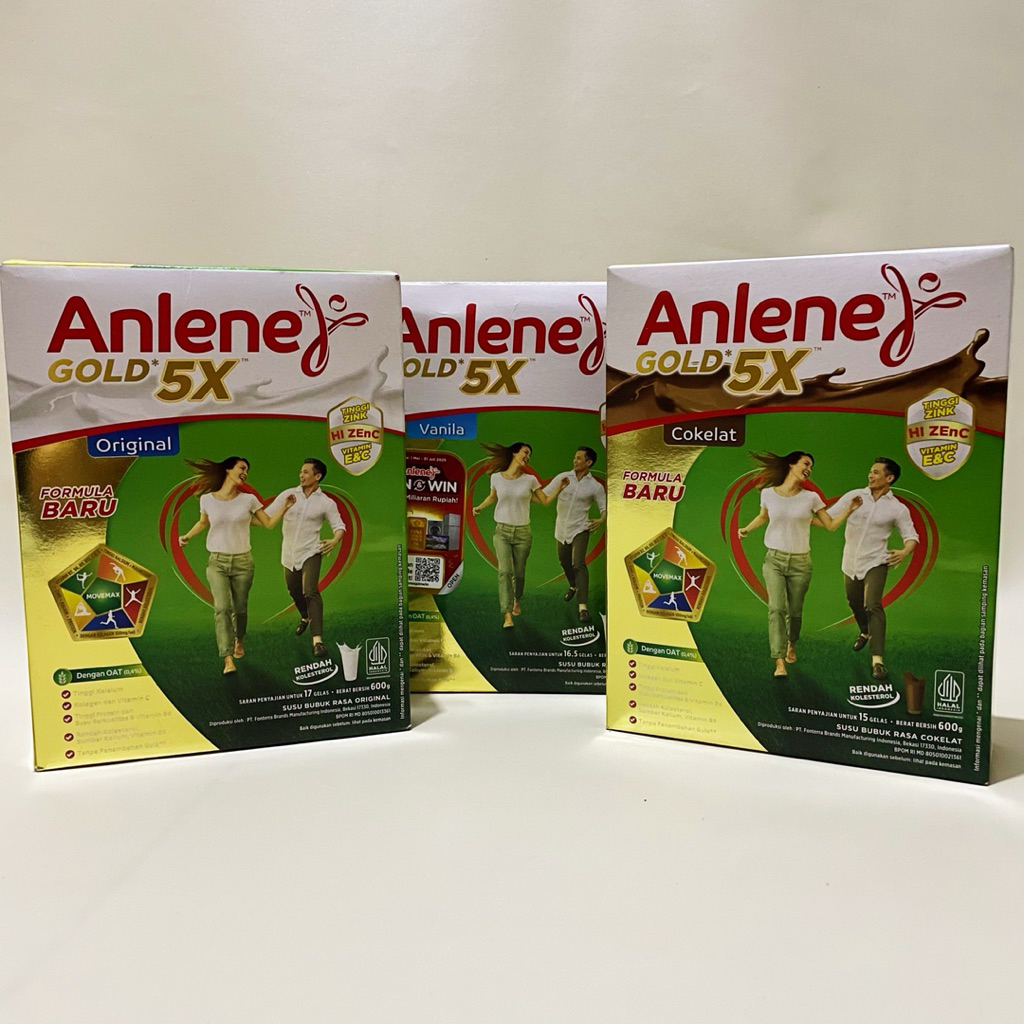 

Anlene Gold 5X Susu untuk Dewasa 570 gram