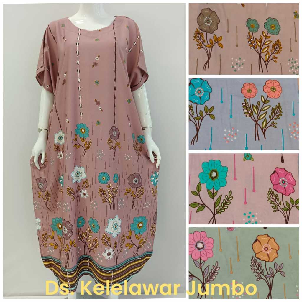Daster Rayon Model Kalong Kelelawar Lowo HAP | Daster Rayon Premium | Daster Lowo Kalong Kekinian | 