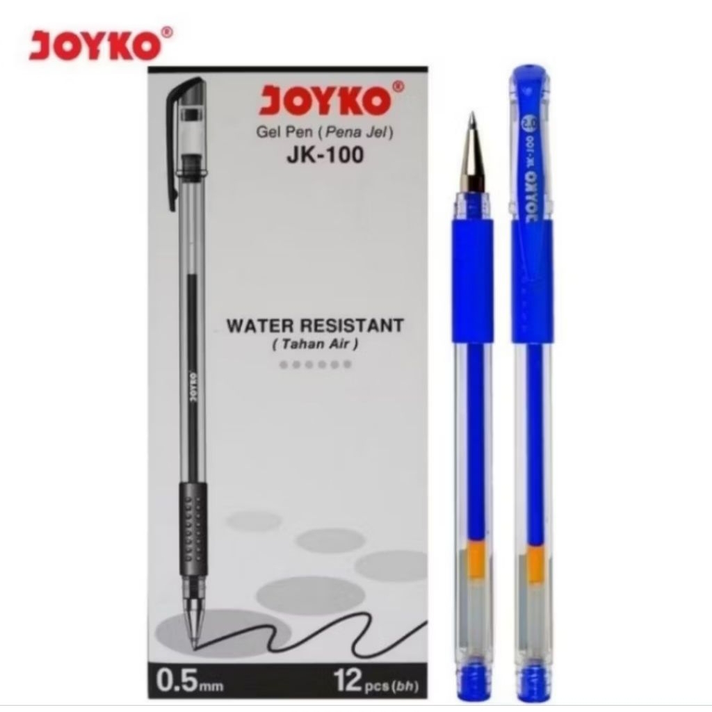 

CTK031 (12 pcs) pulpen gel joyko JK-100NT / pulpen gel Joyko JK 100