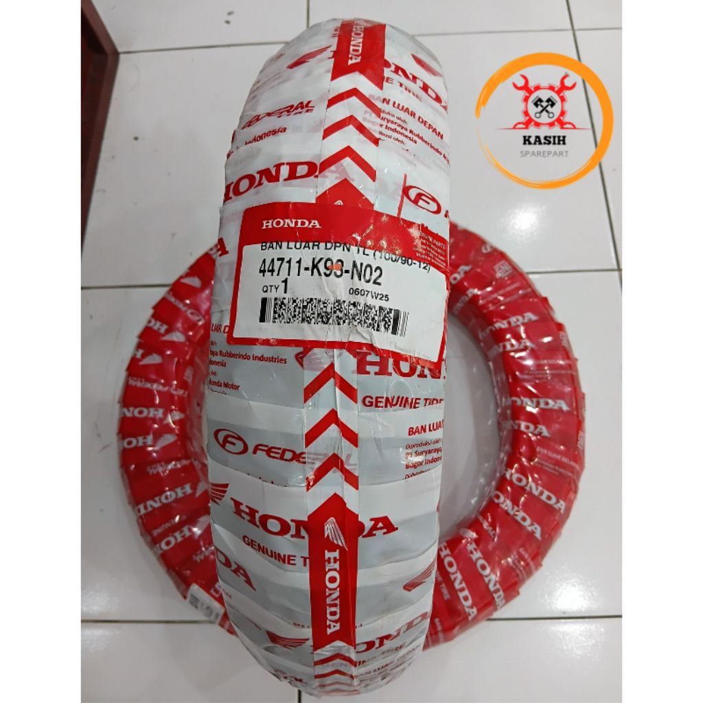 Ban Luar AHM 100/90 Ring 12 Ban Luar depan Matic