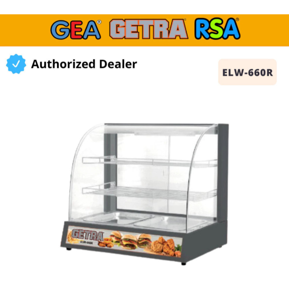 GETRA ELW-660R Food Display Warmer Showcase Food