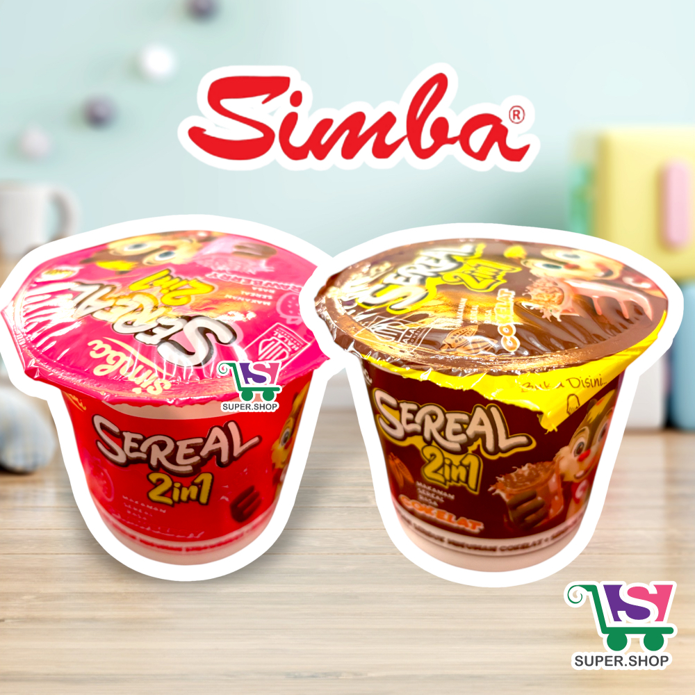 

Simba Sereal Cup 2in1 dengan Susu Cokelat & Sendok