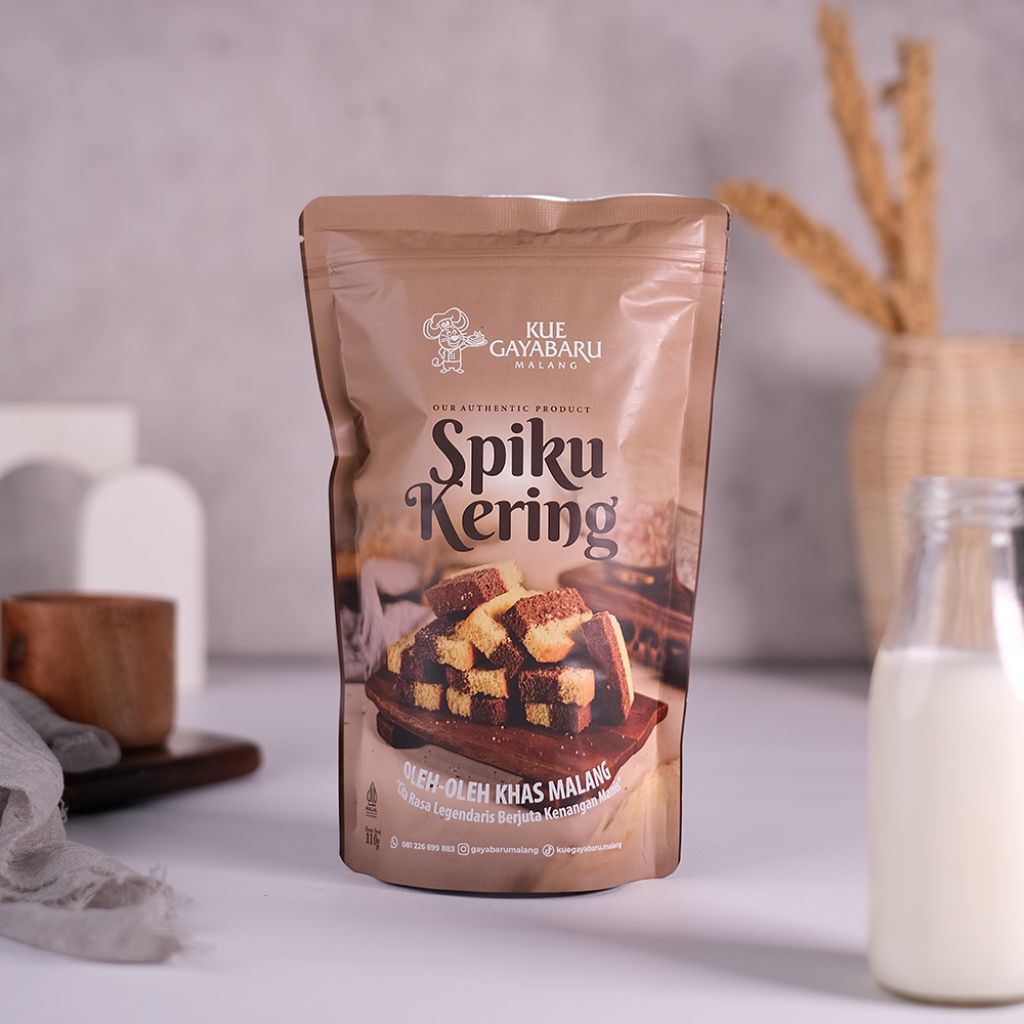 

Pouch Spiku Kering - Kue Gaya Baru Malang