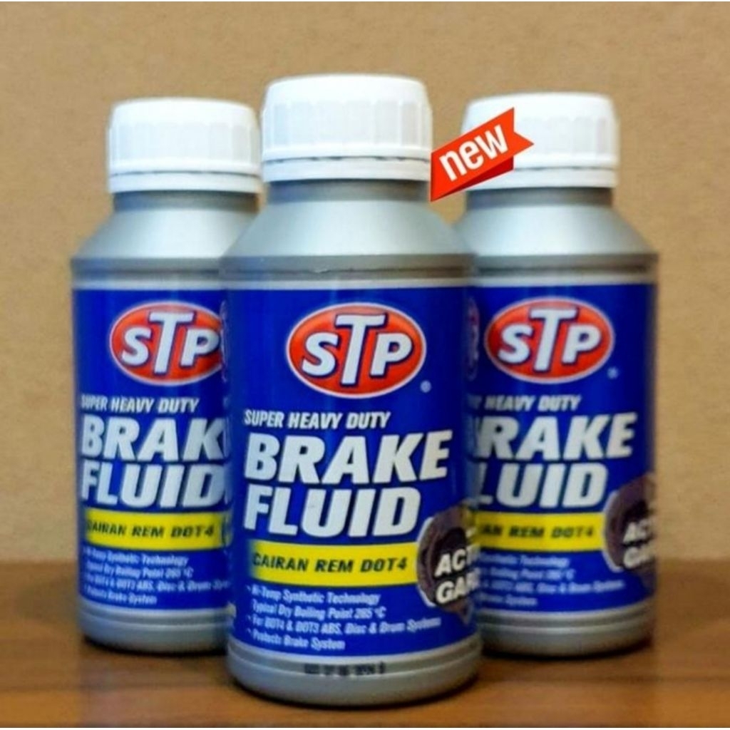STP Brake Fluid Dot4/Minyak Rem Motor Mobil Dot4