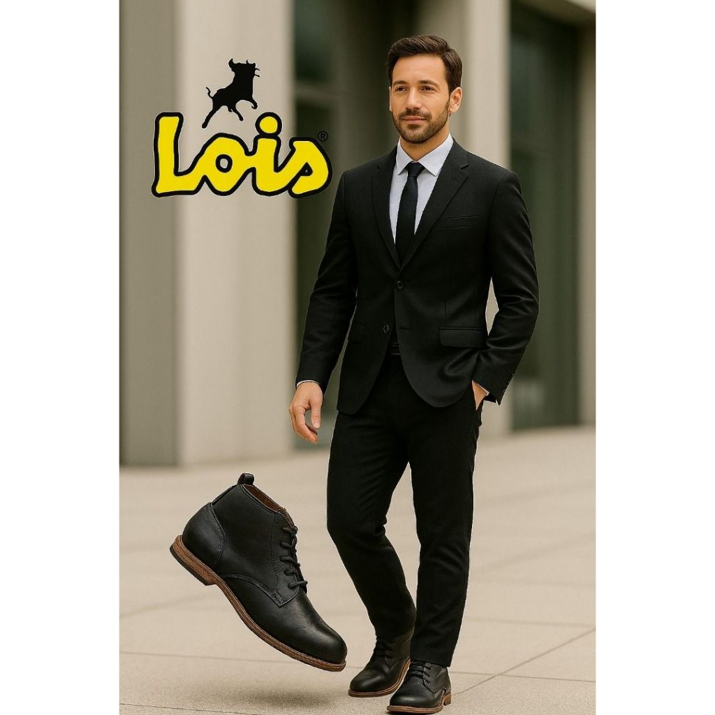 Sepatu kulit second original Boots Lois