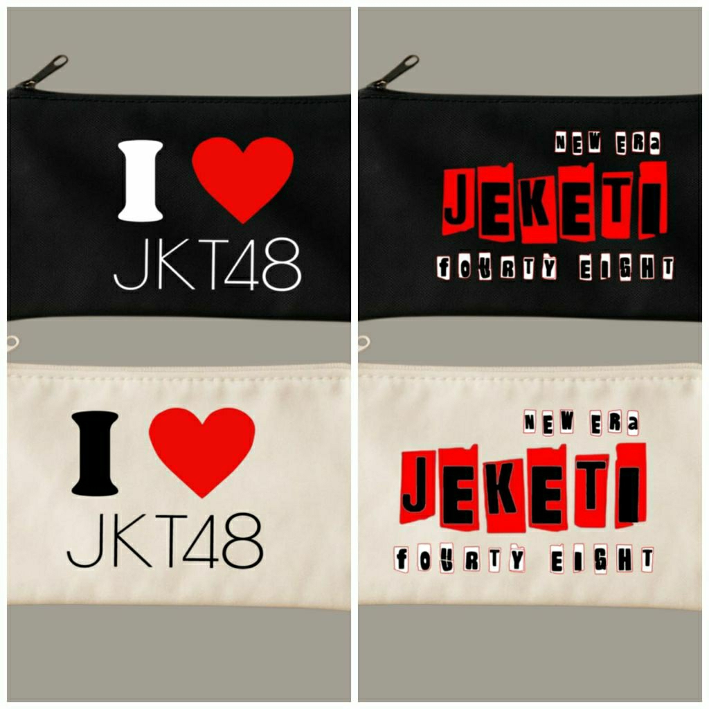 

Tempat pensil JKT48/Tepak kanvas premium/Tempat alat tulis/Tempat kosmetik/Tempat hp/Tempat dokumen kartu/Pouch gambar jkt48 tepak