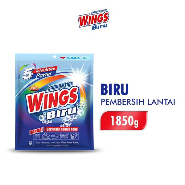 Wings Biru 1.8kg - Sabun Colek Wings 1.8kg - Wings Sabun Colek