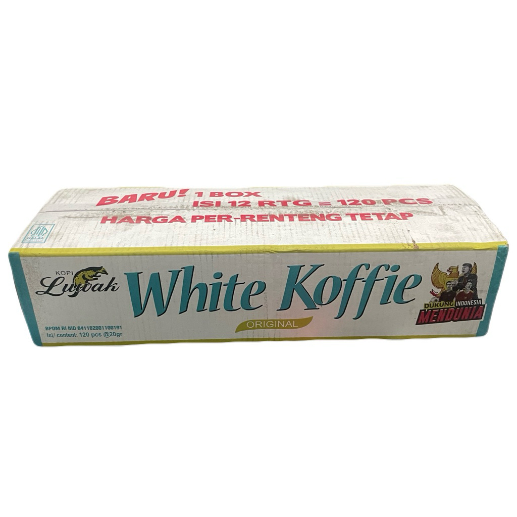 

kopi luwak white koffie 1 dus ( 12 renceng )