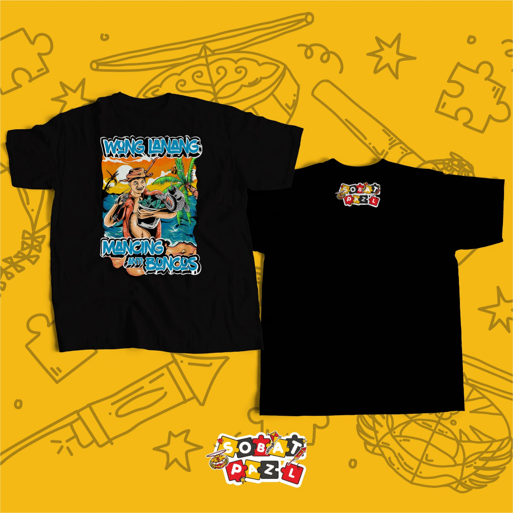 Kaos Mancing zulfa lanang - Kaos anak dan Dewasa - kaos zulfa lanang mancing - UM 2- kaos anak katun