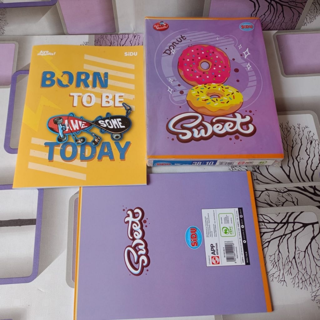 

Buku Tulis SIDU 38 Lembar, Isi (10 pcs)