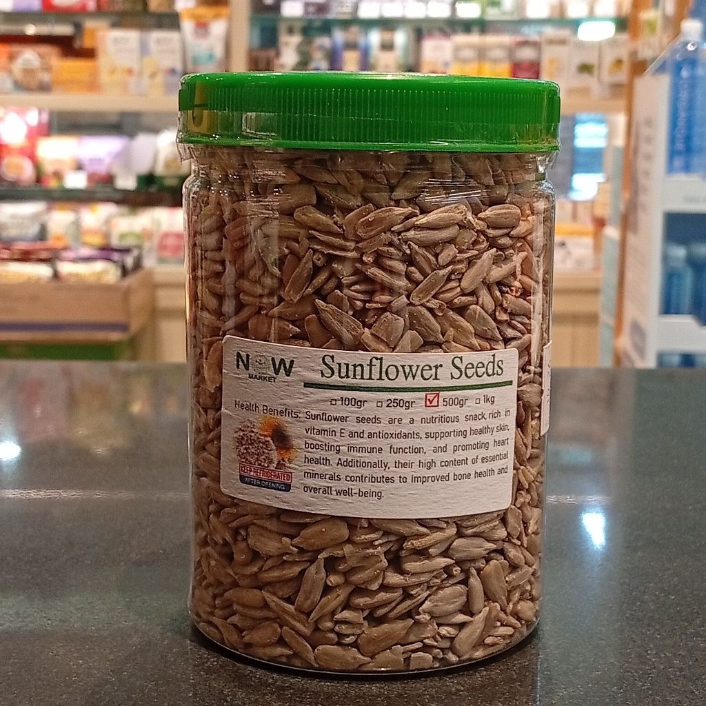 

Sunflower Seeds by NOW 500gr