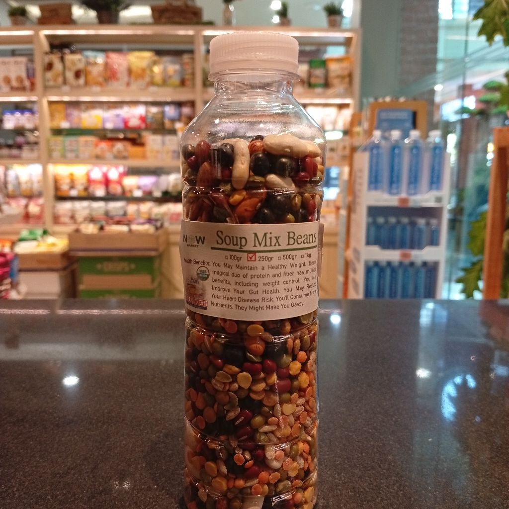

Soup Mix Beans by NOW 250gr