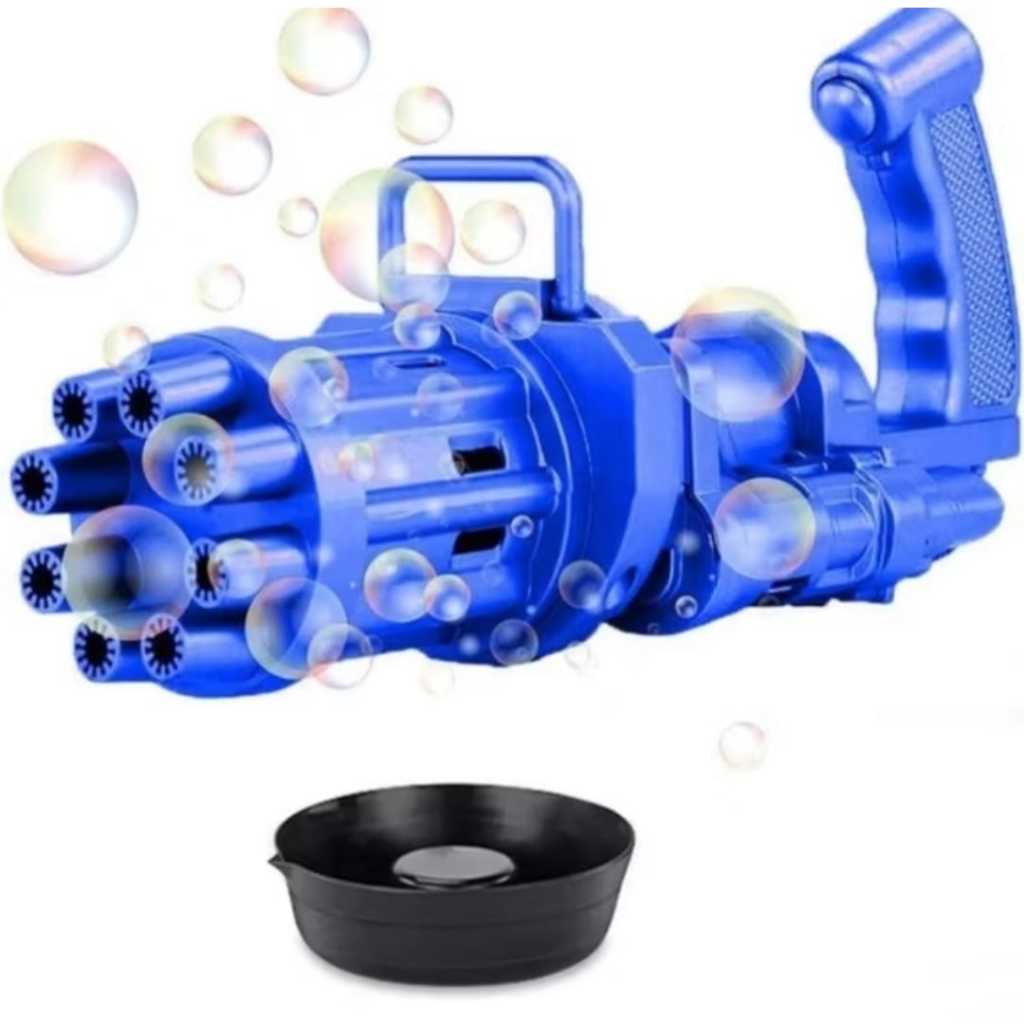 MAINAN ANAK PISTOL GELEMBUNG MESIN ELEKTRIK BUBBLE GUN PRESS NO.SH-676