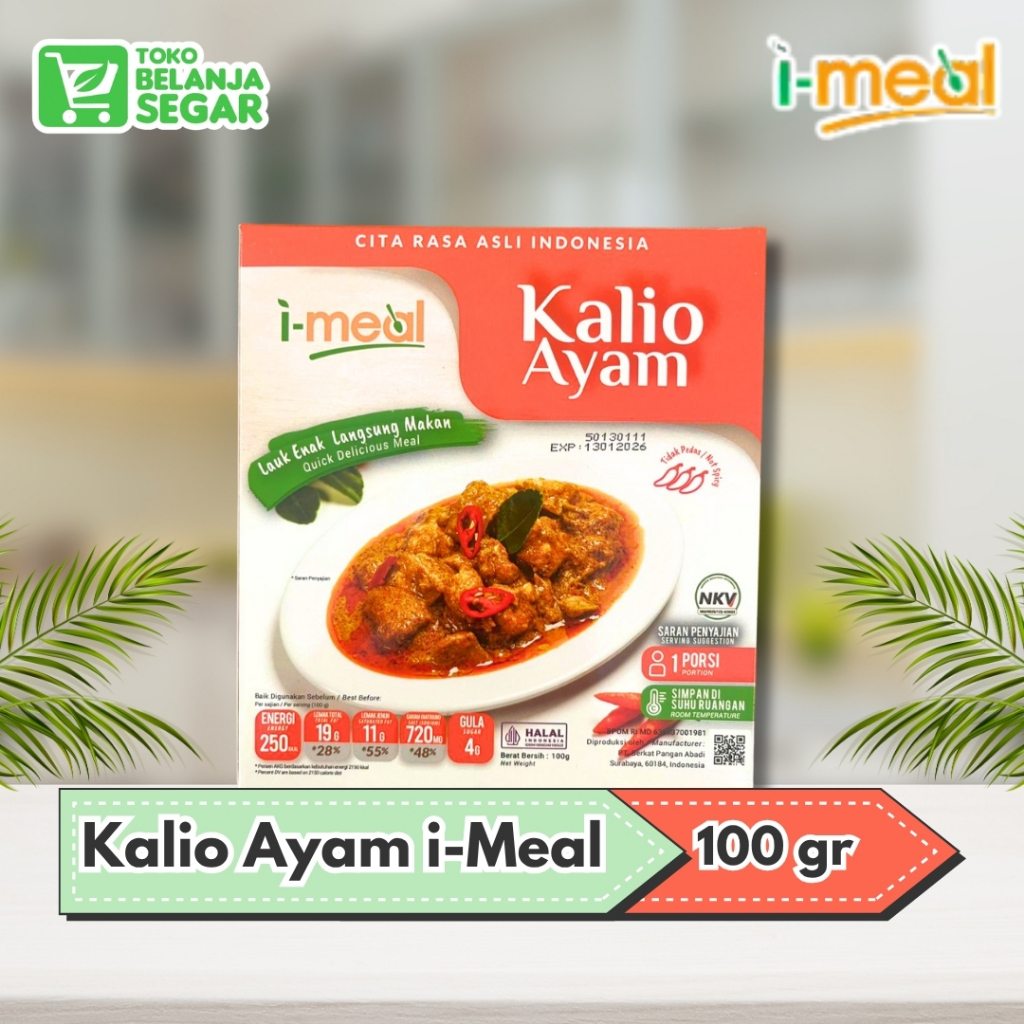 

Kalio Ayam (100 gr) - I Meal