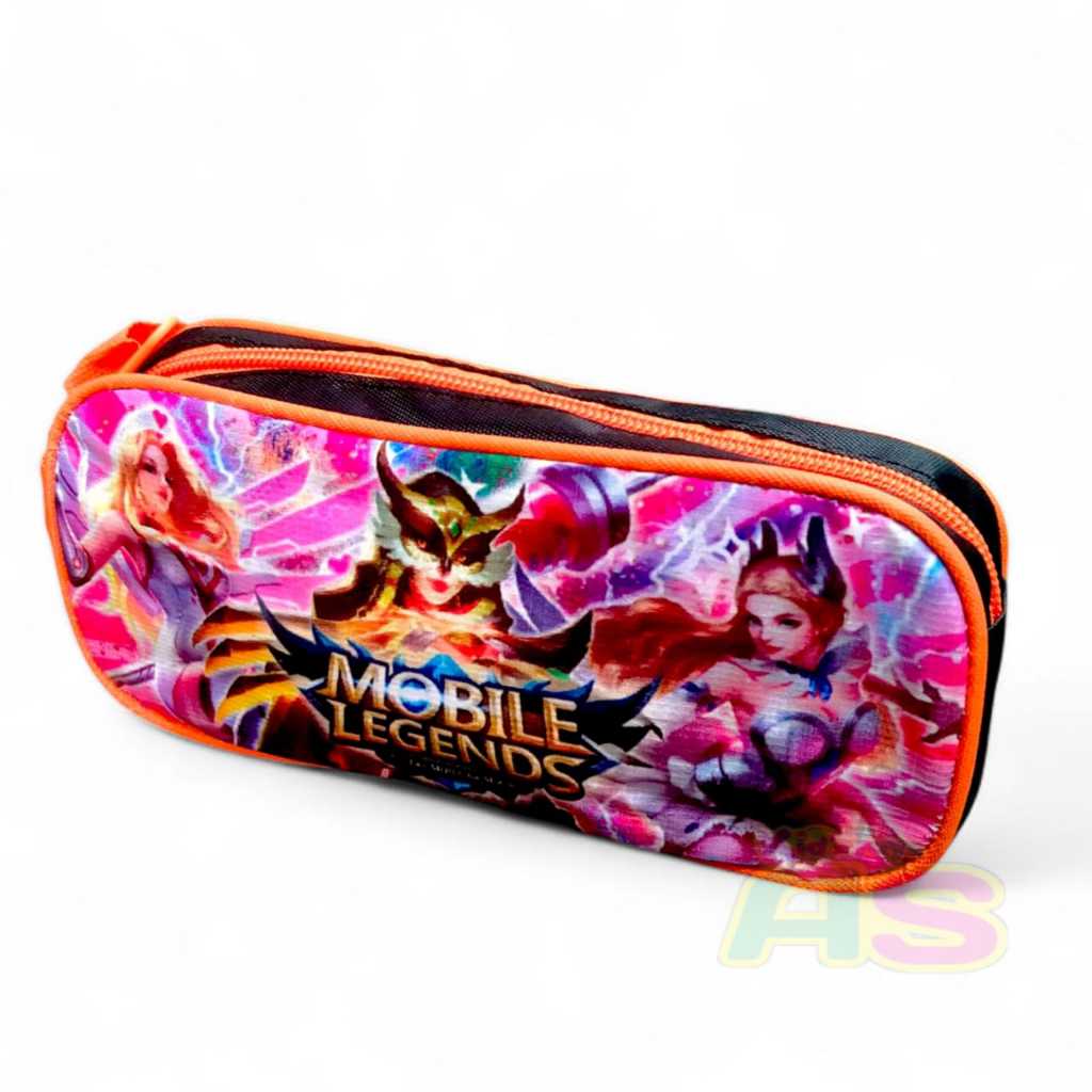 

TEPAK PENSIL UK 17CM - TEPAK PENSIL MOTIF MOBILE LEGENDS - TEPAK PENSIL ANAK MOTIF
