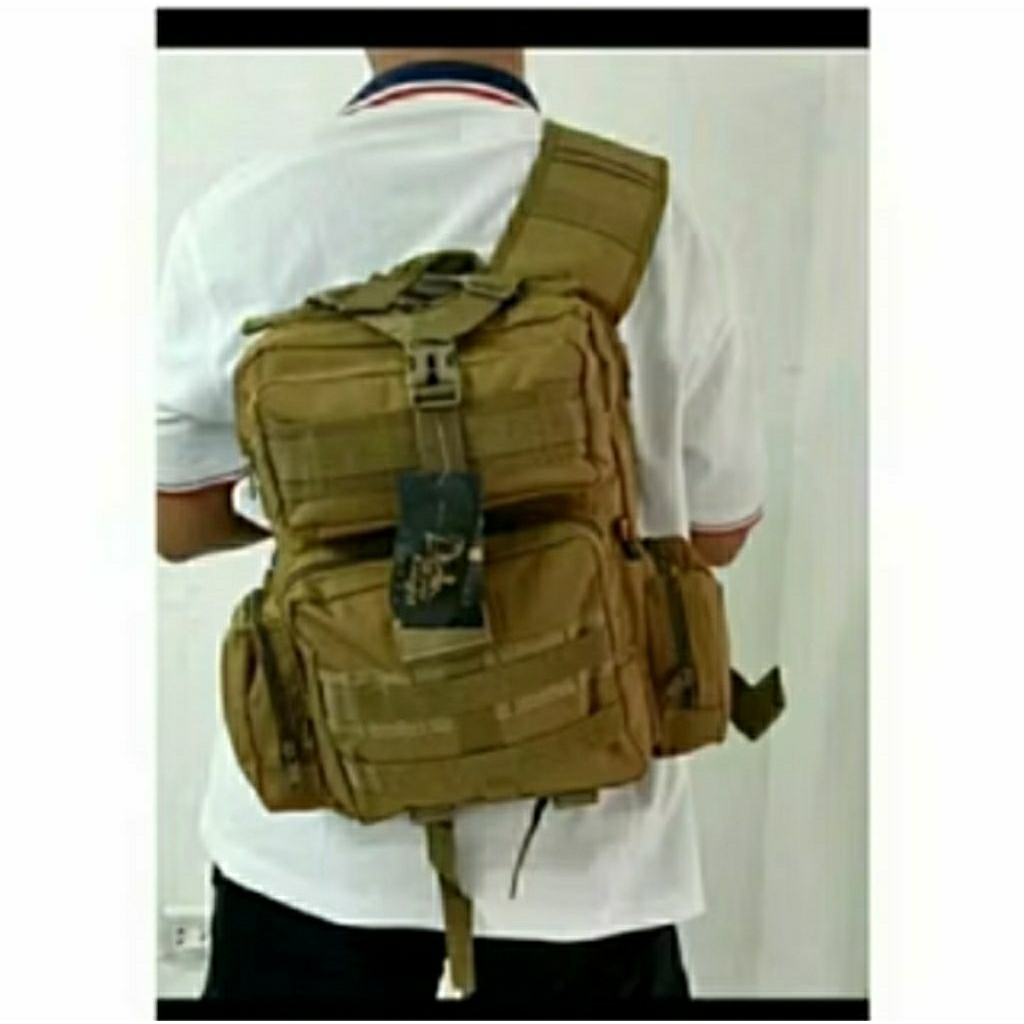 tas selempang/sling pria import tas tactical import