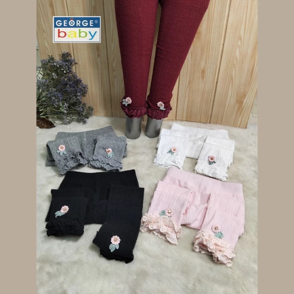 George Baby BLDC4 Legging Buka Kaki Cylinder Renda