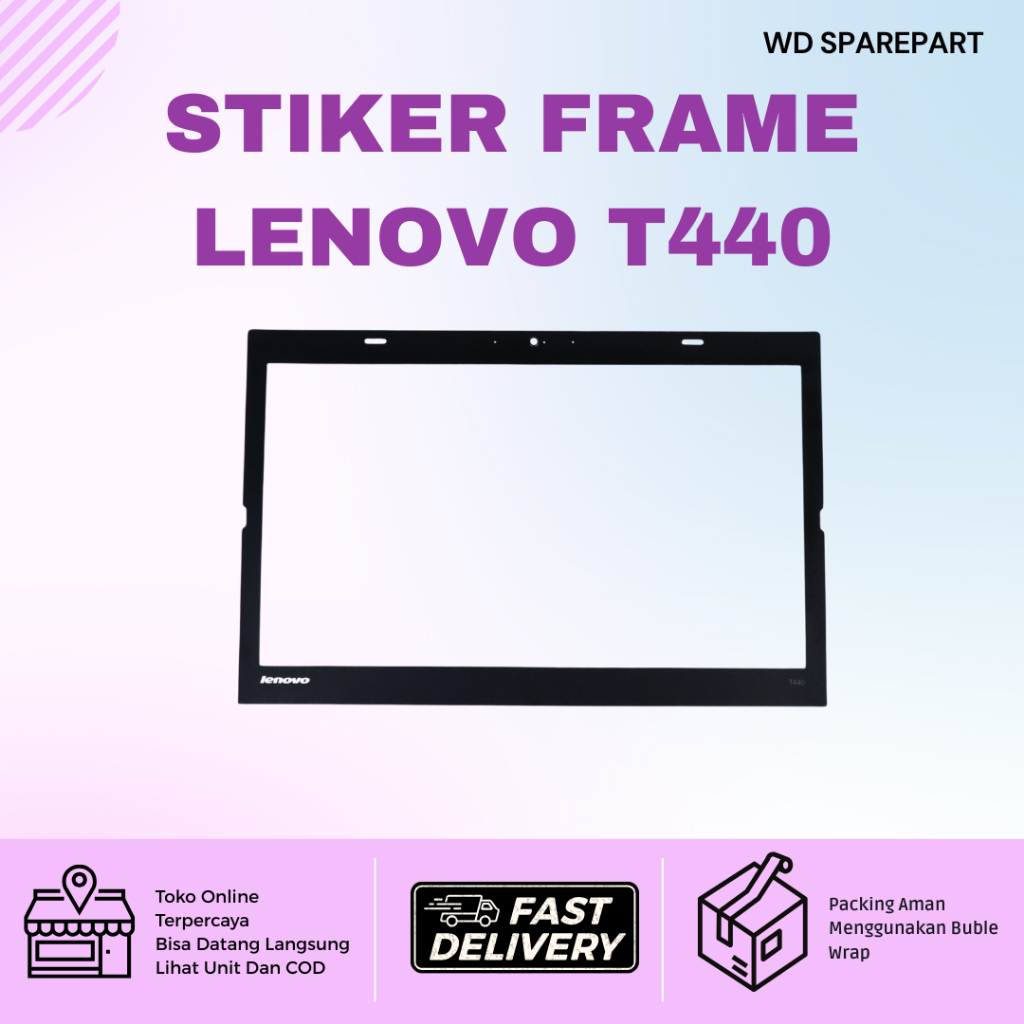 Stiker Laptop Lenovo Thinkpad T440 kualitas OK