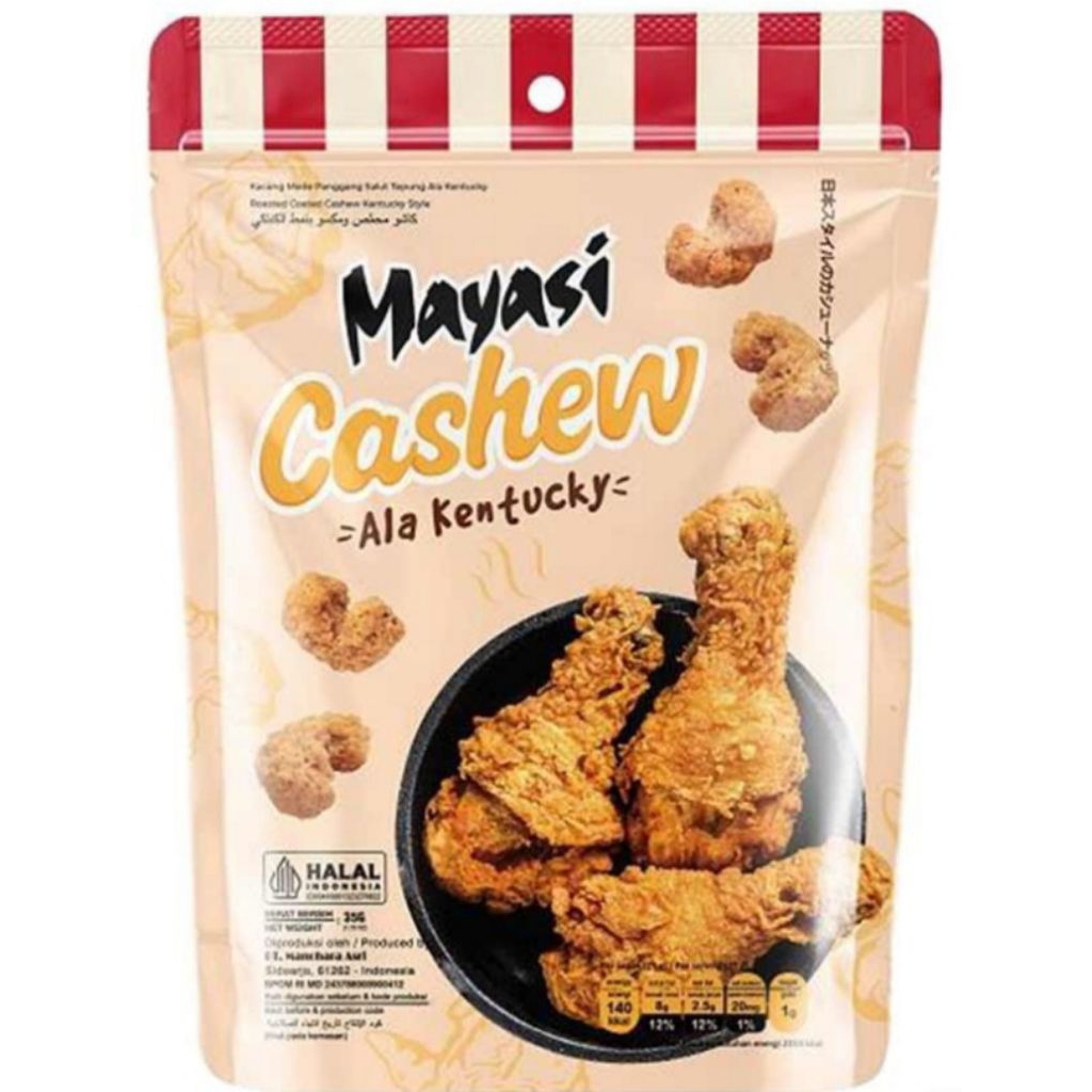 

Mayasi Kacang Cashew Ala Kentucky 35gr