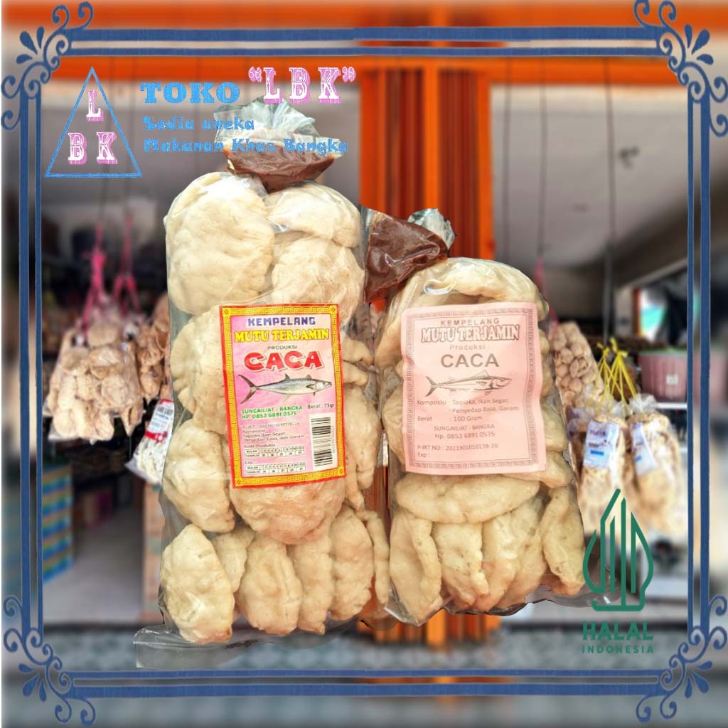 

Kerupuk / Kemplang Goreng Pasir + Sambal Terasi CACA