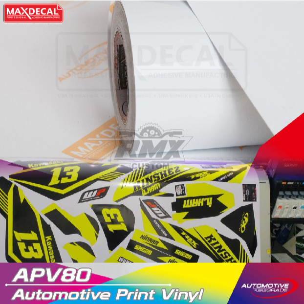 CUSTOM DECAL MAX DECAL FULLBODY - DEKAL STIKER CRF 110 150 250 450 R/L, KLX DTRACKER DTX D-TRACKER 1