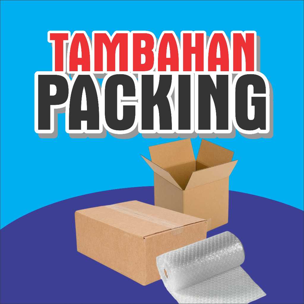 

JDM Project - Tambahan Biaya Packing Bublewrap / kardus
