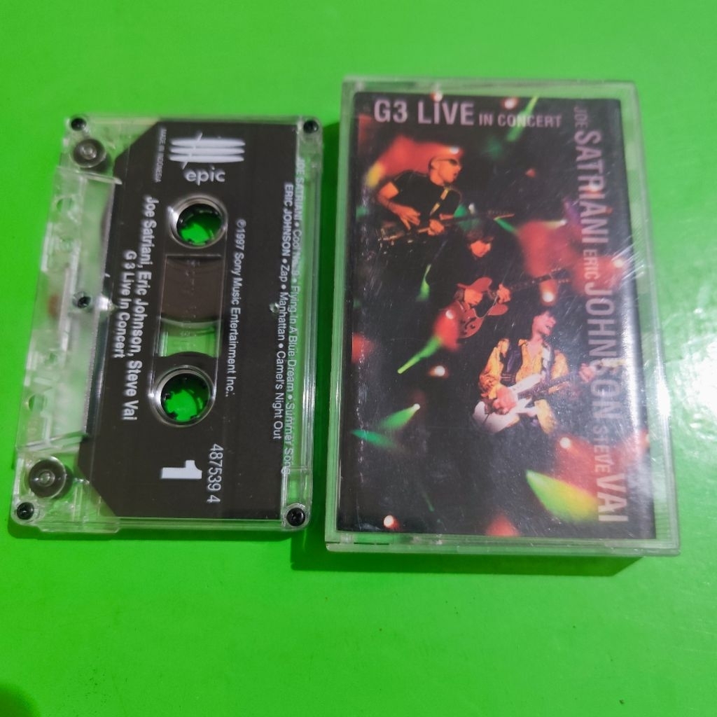Kaset G3 Live In Concert