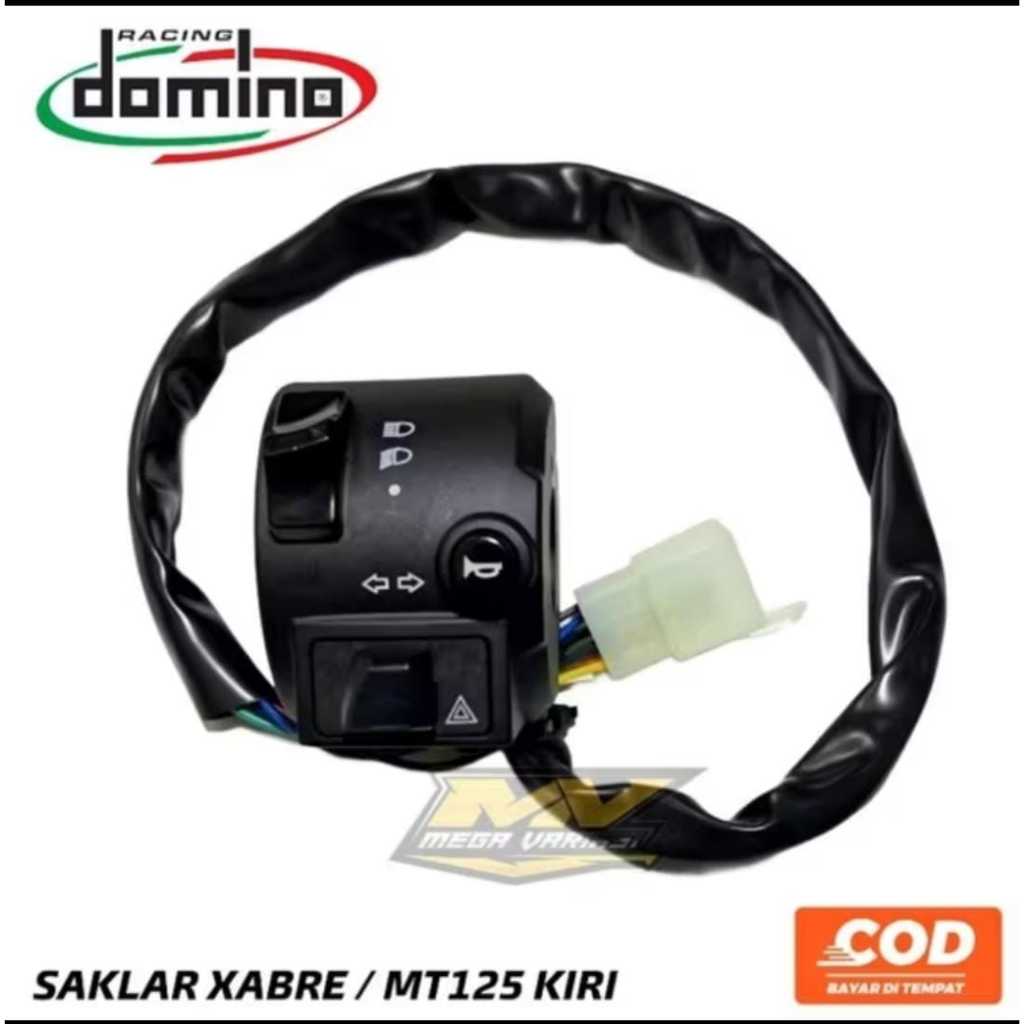 Saklar Kiri Standar Xabre/Mt125 Sudah Dilengkapi Hazard Cocok Untuk Motor Vixion,Satria,Ninja,XSR,By
