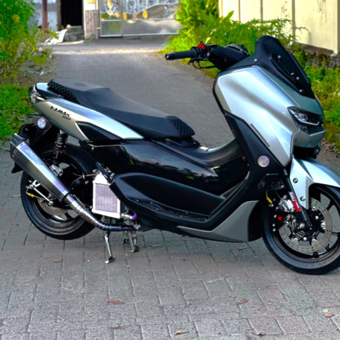 Knalpot yamaha nmax, nmax turbo nmax new nmax old original smoke muffler