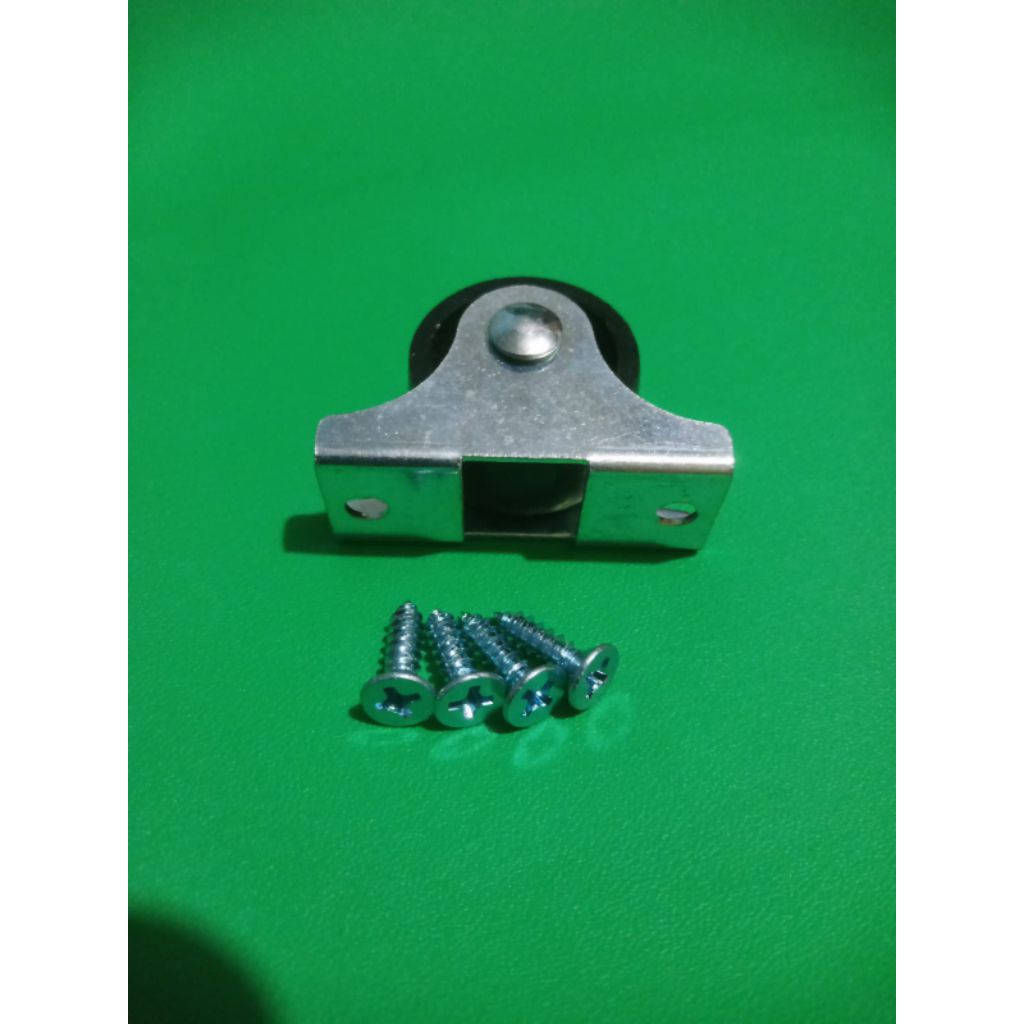 1 inch mati Roda troli 1 inch Mati Roda kastor roda etalase free sekrup