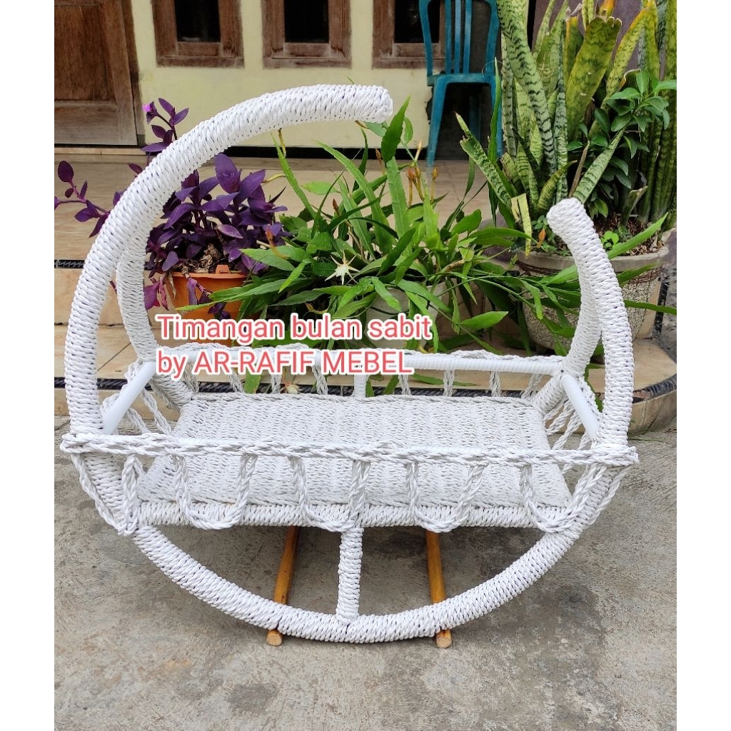 timangan aqiqah bayi rotan new version / Timangan bayi / timangan bulan sabit / timangan rotan / ayu