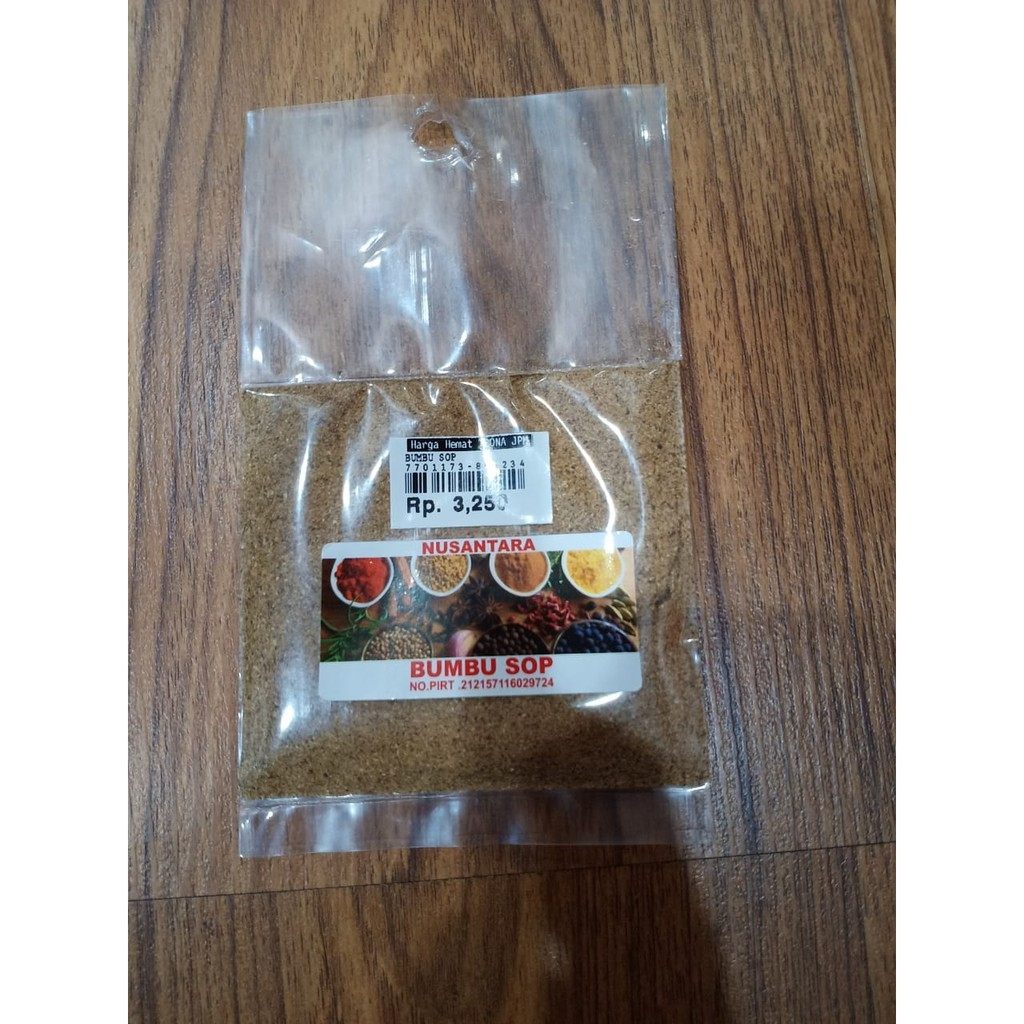 

Bumbu Sop Bubuk 15gr Murah