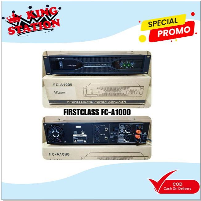 POWER AMPLIFIER FIRSTCLASS FC A1000/FC A 1000 First Class