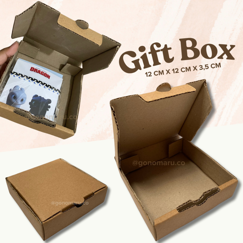 

Gift Box Tambahan | Kemasan Hadiah untuk Gelang by Gonomaru.co