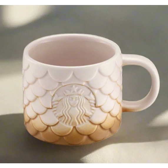 Mini Mug Starbucks Mermaid Scale Siren Brown