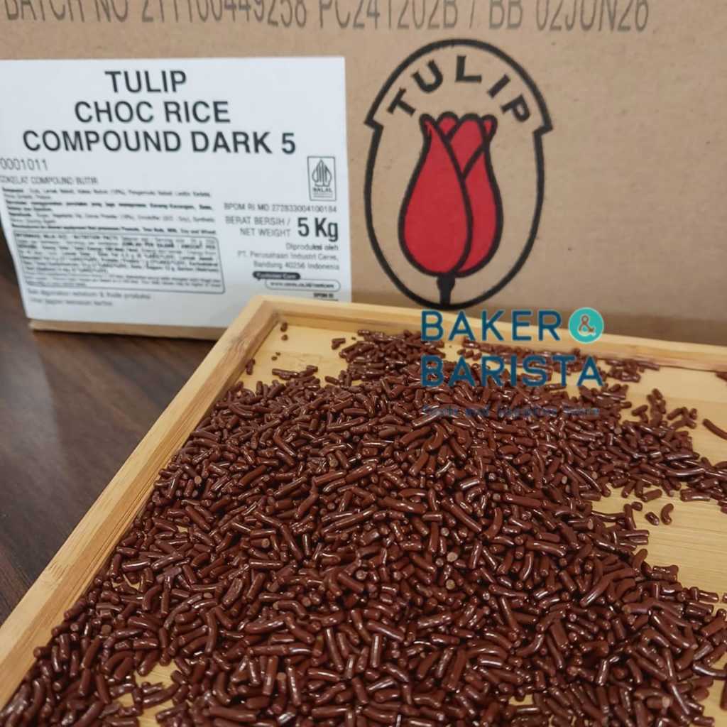 

Tulip Coklat Meses 5KG / Meses Chocolate Hagelslag / Mesis Ceres 5 kg
