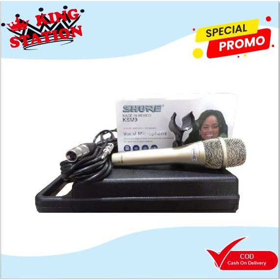 MIC KABEL SHURE KSM9 mic shure KSM 9 free koper