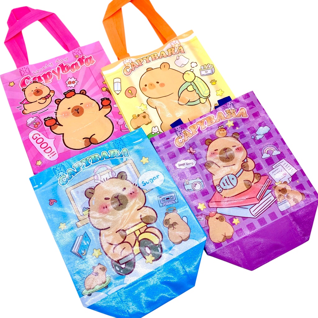 

TAS KARUNG CAPYBARA (22x23x11cm) / TAS ULTAH / GOODIE BAG SOUVENIR
