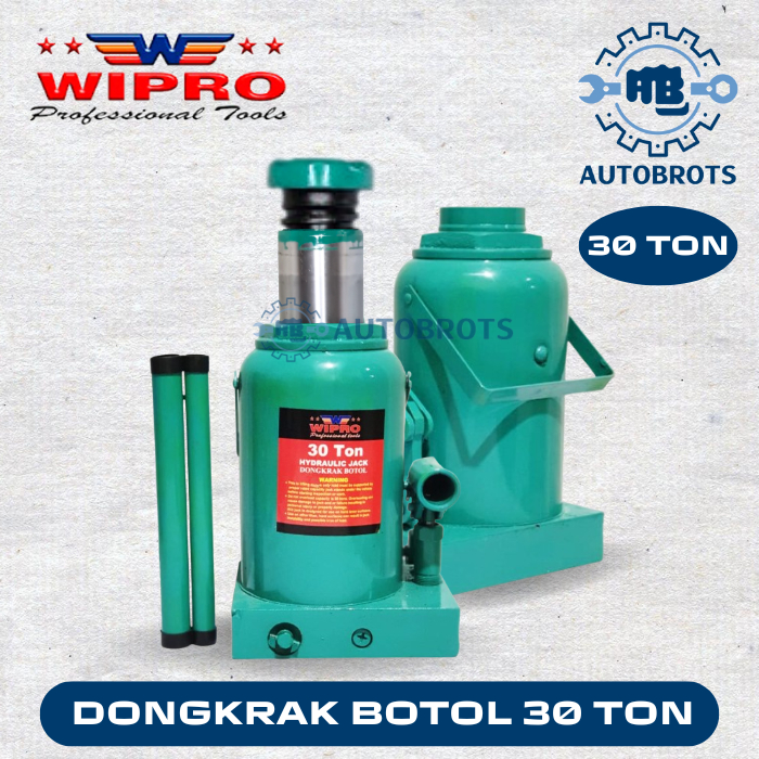 WIPRO Dongkrak Botol 30 Ton / Hydraulic Bottle Jack 30 Ton
