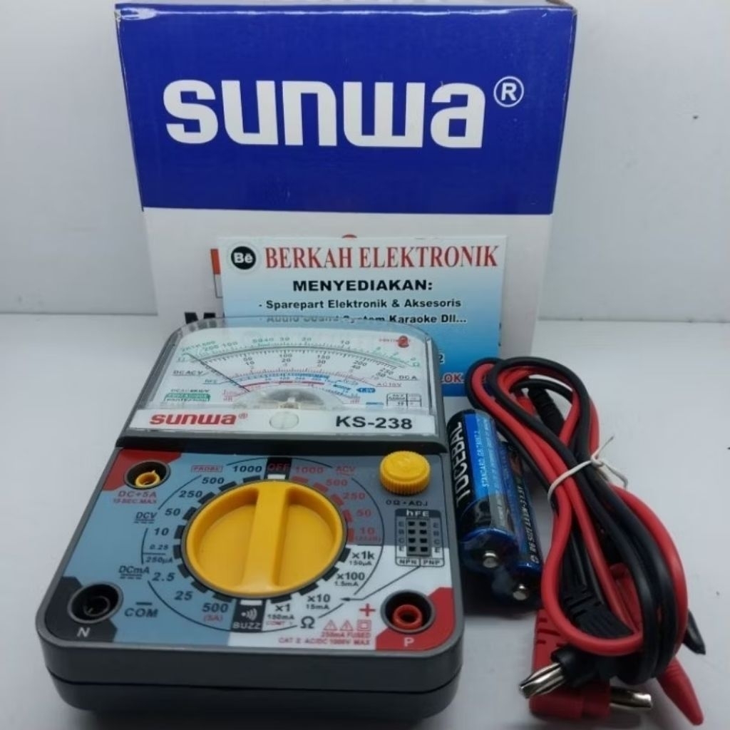 Multitester Miltimeter Avometer Sunwa KS-278 Analog Original