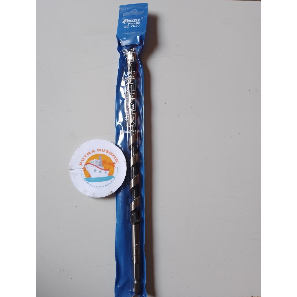 Benz Auger Bit/Mata Bor Kayu - (½") 13mm×L300